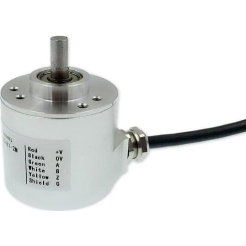 Encoder Incremental Photoelectric Rotary Encoder 1200 Pulse Line ABZ High Anti-interference