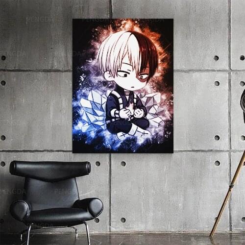 Canvas Painting Wall Art HD Abstract Cute Boy Printing Poster Home Japan Anime Decorative Modern Living Room Modular Pictures