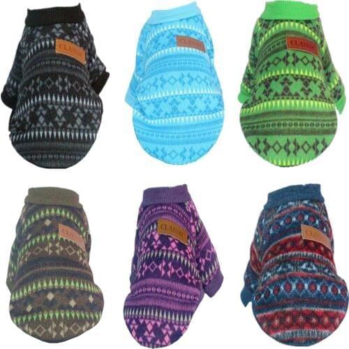 Classic Pet Dog Clothes For Dogs Pet Clothing Small Medium Dog Shirts Winter Pet Hoodies For Dogs Costume Chihuahua Cat Clothing