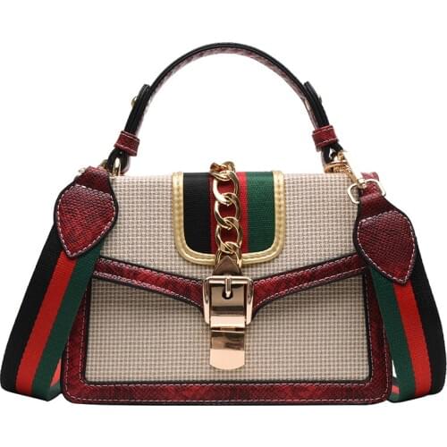 Small Crocodile Print Flap Bags for Women 2021 Leather Mini Handbag Ladies Shoulder Bag Crossboby Bag Female Brand Designer Bag