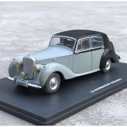 1:43 alloy car model French cartoon Black and Mao Di Mos adventure toy car