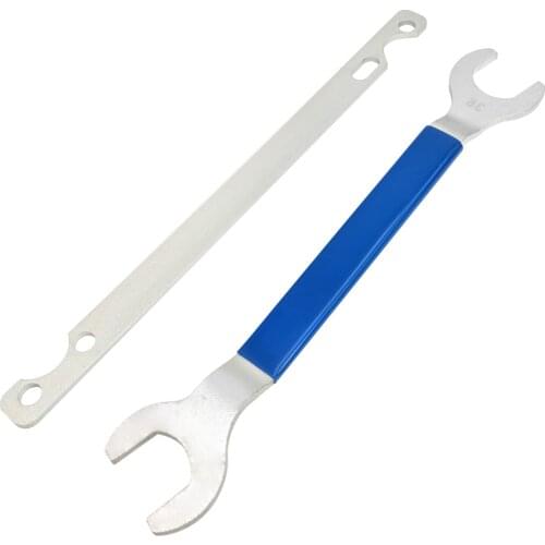 2PCS Fan Clutch Nut Wrench & Clutch Holder Removal Tool Kit Replacement for BMW Mercedes Ford 36mm x 32mm