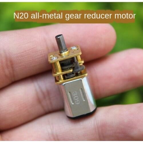 New Precision N20 Motor Retarding Device Dc3v3.7v5v 6V DC Motor Miniature All-Metal Gear Reducer