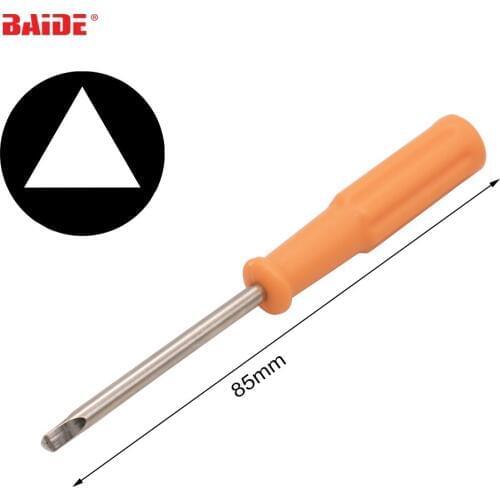 1.8mm 2.0mm 2.3mm Orange Triangular Screwdriver External Triangle Special Screw Driver for Small Household Appliances 1000pcs