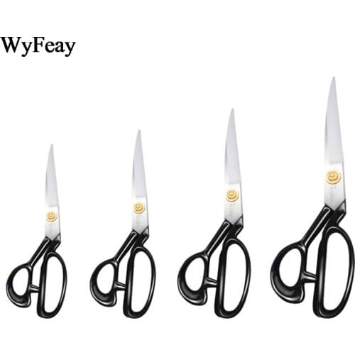 High Carbon Steel Professional Sewing Scissors Cuts Straight Guided Clothing Scissors Fabric Embroidery Scissors Tailor Scissors