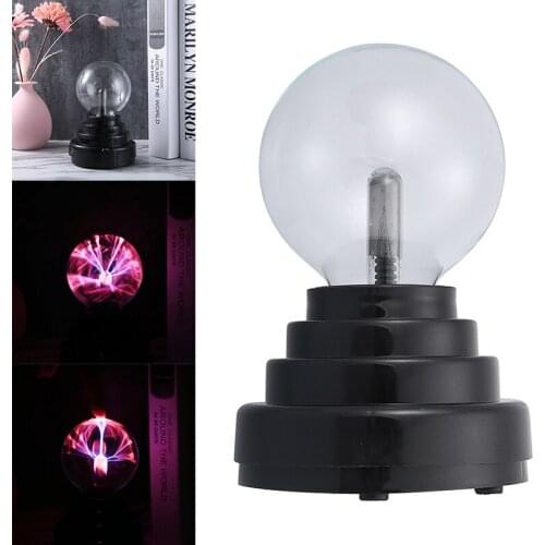 Magic Plasma Ball Light Sensitive Touch Lighting Bedroom Decor Sphere Lamp Gift Multi-color Indoor Lighting