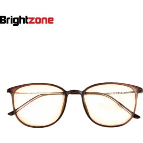 2020 Mens Vintage Brand Ultra-light Geek Carbon Steel Glasses Frame Women Super Big Nerd Frame Decorative Myopia Eyeglasses