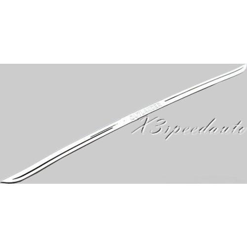 Car Styling Protect Tailgate rear Trunk Hatch Lower Lid Trim For Mitsubishi Outlander 2013-2015