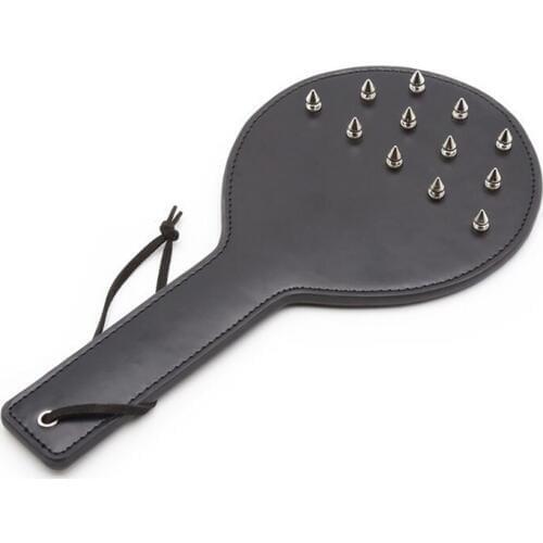 BDSM Sexy Rivet Whip PU Paddle SM Flirting Toys Sex Tool Restraint Fetish Slave Toys Adult Sex Products For Flogger Couples O2