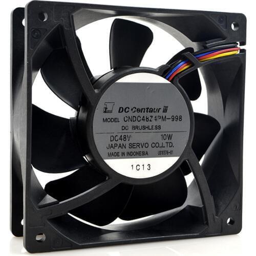 FOR SERVO CNDC48Z4PM-998 12038 48V 10W 12CM 4-wire Inverter cooling fan