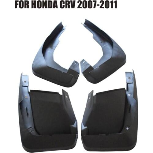 For Honda CRV 2007-2011 Set Molded Mud Flaps Mudflaps Splash Guards Front Rear Mud Flap Mudguards Fender YC101068