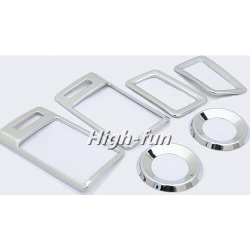 FUNDUOO For Honda Accord 2014 2015 2016 Car Interior Air Conditioning Vent Outlet Output Trim Sticker Cover Sticker