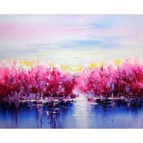 GATYZTORY Landscape DIY Digital Painting By Numbers Kits Drawing Paint By Numbers Unique Gift For Home Wall Art Picture