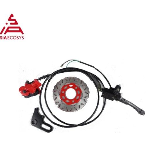 Zhongsha Hydraulic Brakes Electric Scooter Disc Brake Set Rear For Motorcycle