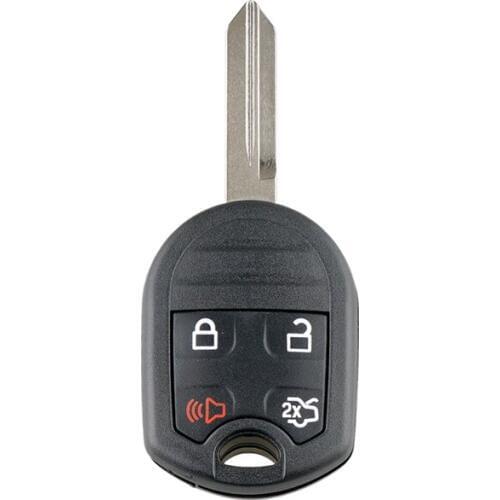 Car Smart Remote Key 4 Buttons Car Key Fob Fit for 2010 2011 2012 2013 2014 Ford Mustang 315Mhz Cwtwb1U793