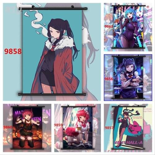 VA-11 HALL-A Jill Dorothy Anime Manga Anime Posters Canvas Painting Wall Decor Poster Wall Art Picture Room Decor Home Decor