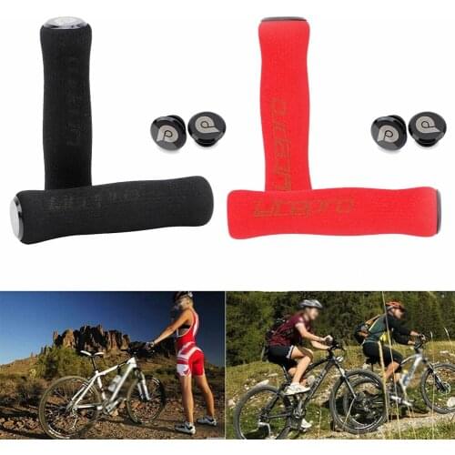 Litepro 1Pair Bicycle Handle Bar Grips Cover Mountain Bike Covers Sponge Handlebar Sponge Anti-slip Handlebar Soft Grips