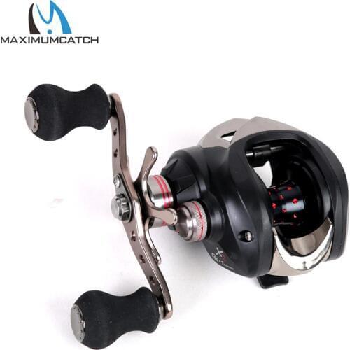 Maximumcatch Acuflex Baitcasting Reel Centrifugal Brake System Reel 8KG Max Drag 10+1 BBs 6.3:1/7.0:1 Ultra Light Fishing Reel