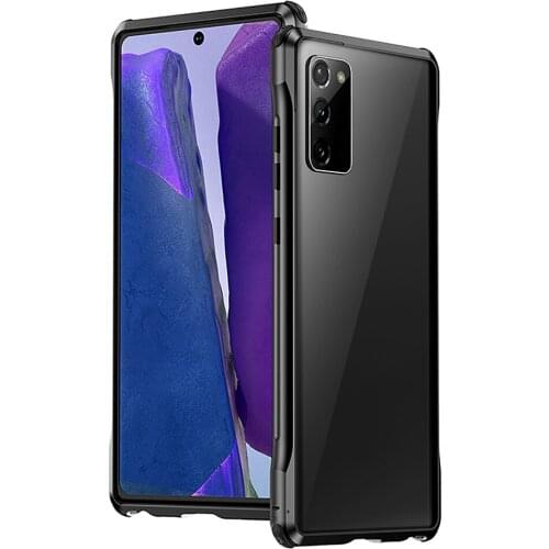 Metal Bumper Frame Ultra-thin Phone Case Cover All-inclusive Protective Frame for Samsung Galaxy Note 20/S20 Phone