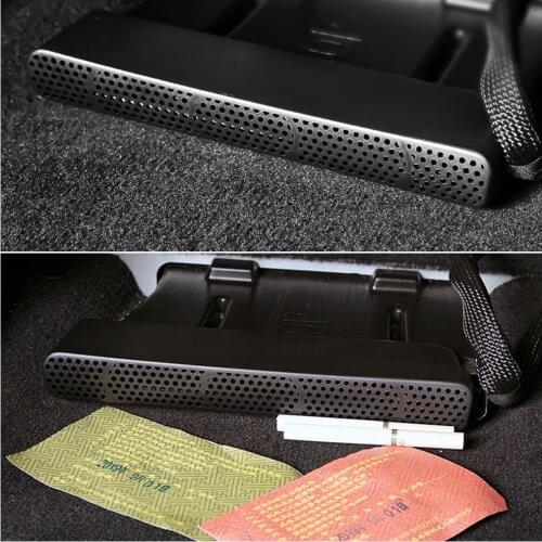 For Peugeot 3008 SUV 2016-2020 Under Seat Floor Rear AC Heater Air Conditioner Duct Vent Cover Grill Outlet Cover Trim