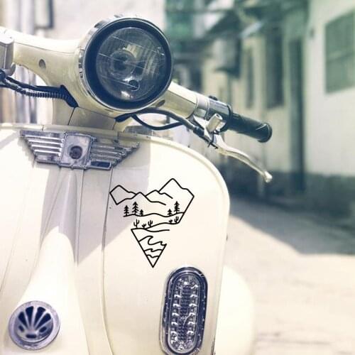 NEW Creativity Mountain Adventure Car Sticker Vinyl Stickers For Car Decoration Cool Car Window Decor Hot Selling