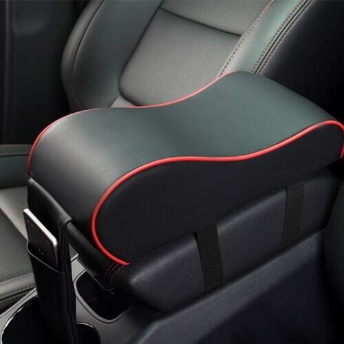 New Leather Car Armrest Pad Universal Auto Armrests Car Center Console Arm Rest Seat Box Pad Vehicle Protective Car Styling