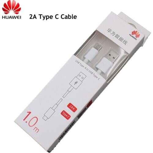 Original Huawei USB Type C Cable 2A Charger Cable For Huawei p20 lite p9 p10 mate 20 lite nova 2 3 4 honor 9 play 20 Lite Note 8