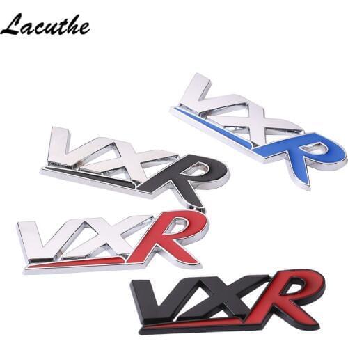 Car Styling Car Auto Decoration Badge Stickers VXR Metal 3D Car Sticker For Vivaro Novano Regal Lacrosse