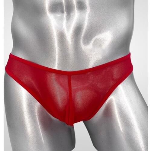 Buttocks Hollow Thong Mens Jock Strap Mesh Breathable Underwear Backless Pouch Jockstrap Briefs Thongs Transparent Bikini