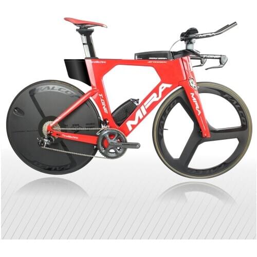 T-ONE Aero Triathlon Carbon Frame Bike TT Bicycle from China Factory V Brake High Quality 48/52/54/56/58cm