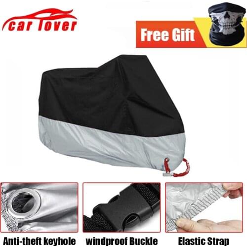 Motorcycle Cover Bike All Season Waterproof Dustproof UV Protective Outdoor Indoor Moto Scooter Motorbike Rain Cover