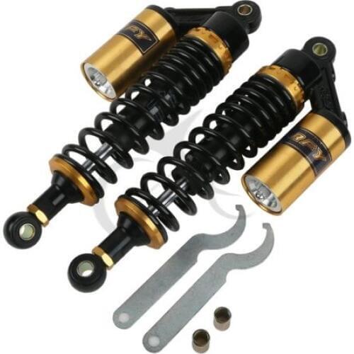 TCMT 12.5" 320mm Air Shock Absorber Replacement For Yamaha Suzuki Honda CX500 CX650 GL500 50cc 75cc 90cc 125cc 150cc 250cc