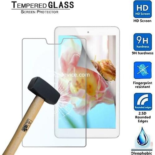 HD Anti-fingerprint Tempered Glass Suitable for Cube IWork 8/T8 Plus/T8/X1 Tablet Explosion-Proof Screen Protector Not Glass