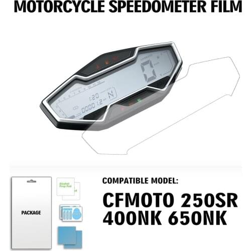 Motorcycle Cluster Scratch Protection Film Screen Protector For CFMOTO 250SR NK GT