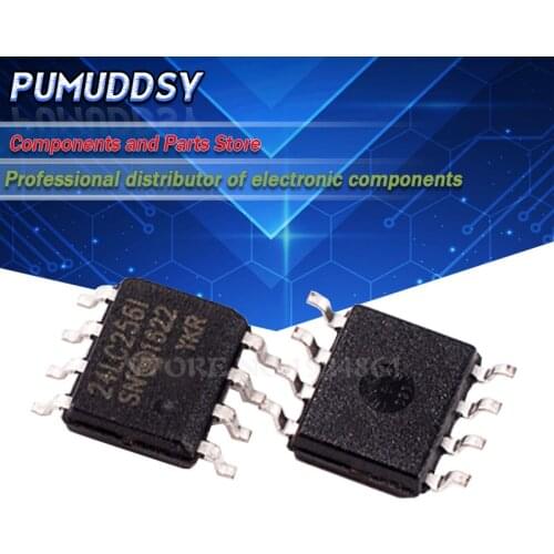 10PCS 24LC256-I/SN SOP 24LC256I 24LC256 SOP-8 24LC256T-I/SN 24LC32A-I/SN 24LC32 24LC32-I/SN 24LC32 24LC02BT-I/SN 24LC02BI