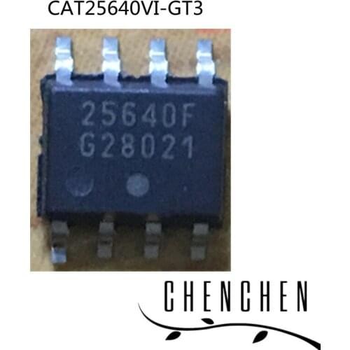 10pcs/lot CAT25640VI-GT3 25640F SOP8 100% New Original
