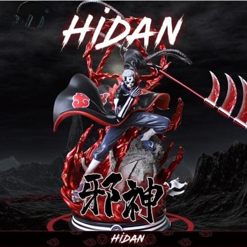 Anime Naruto Akatsuki Ninja Flying Segment Character Collection Hand-made Model Toy Birthday Gift Family Room Decoration Kid Toy