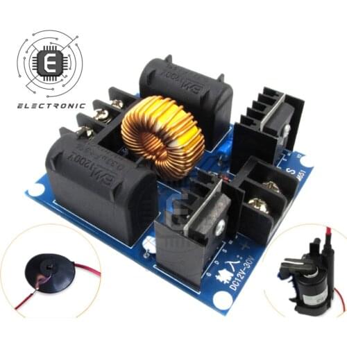 DC 12V-30V 20A/1000W ZVS Tesla Coil High Voltage Discharge Flyback Generate Driver Genrator Board Module