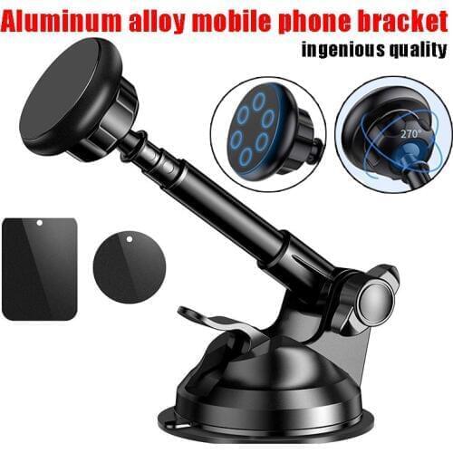 40 PCS Wholesale Universal Magnetic Phone Holder for iPhone Samsung Car phone Holder for Car Windshield Dashboard Mount