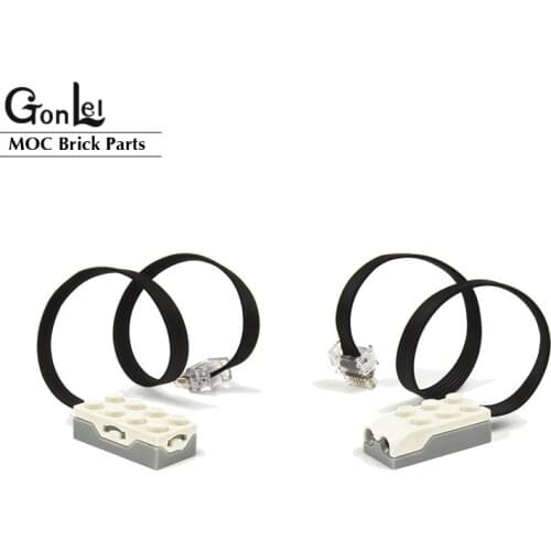 2PCS/LOT PF SERIES PARTS THE WEDO 2.0 MOTION AND TILT SENSOR BUILDING BLOCKS SET COMPATIBLE WITH 45300 CLASSIC ROBOTICS TOYS