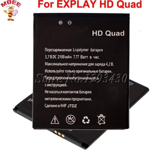 For Explay HD Quad Battery 2100mAh High Quality Accumulator