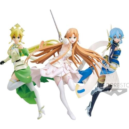 Judai Original Banpresto Sword Art Online Alicization SAO Asuna The Goddess of Creation Stacia PVC Action Figure Model Toys