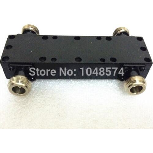 Free Shipping UHF 350-520MHz 50W 2 in 2 out 3db hybrid coupler combiner n female connector