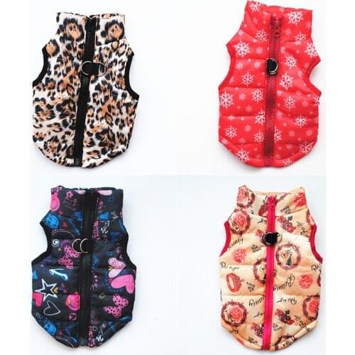 Cheapest Pet Coat Jacket for Small Dogs Winter Warm Dog Clothes for Chihuahua Shih Tzu Puppy Cat Clothing Mascotas Costume