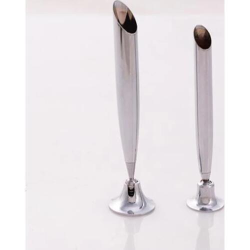 1pc Metal Tabletop Rotating Base Pen Holder Silver Table Penholder Elegant And Beautiful Convenient And Easy To Use And Gift-giv