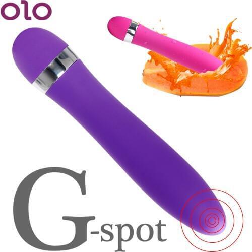 OLO AV Stick Dildo Vibrator Speed Adjustable Magic Wand Clitoris Stimulator Sex Toys for Women Waterproof G-spot Massage