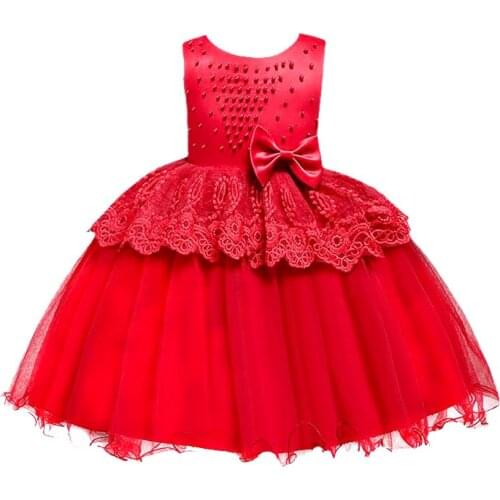 Girls Dress Elegant New Year Princess Children Party Dress Wedding Gown Kids Dresses for Girls Birthday Party Dress Vestido Wear