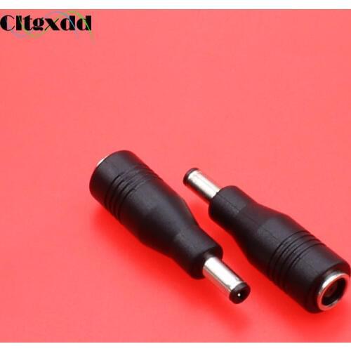 Cltgxdd DC socket interface 7.4 * 5.0 mm Female to 5.5 * 2.5 mm male Laptop Power Adapter Converter connector For HP/DELL