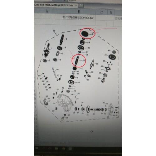 2sets YIT air damping shock absorber of CFMOTO CFX8 7020-051600-30000 2sets include 4 front and 4 rear shock