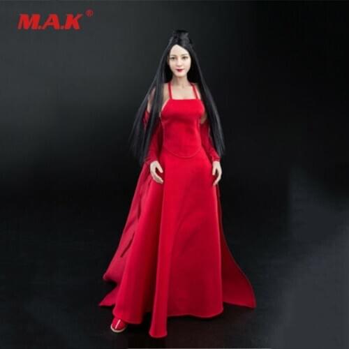In Stock VERYCOOL VCL-1003 1/6 Ancient Dress Red Skirt Set Fit 12 ''Feamle Figure Body